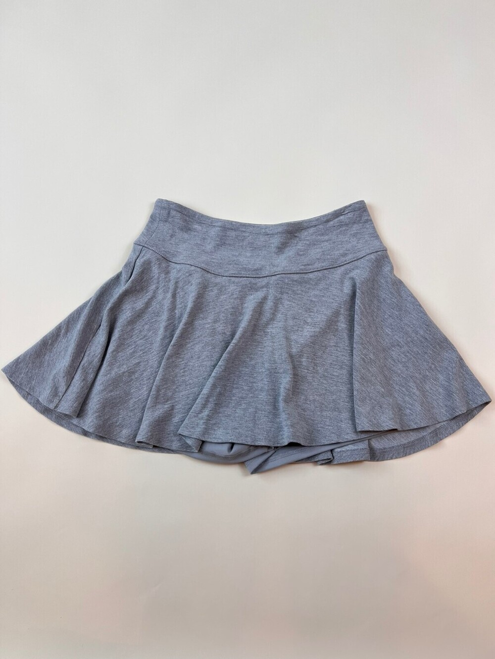 Hollister Gray Casual Mini Skirt Skort Ultra High Rise size Medium